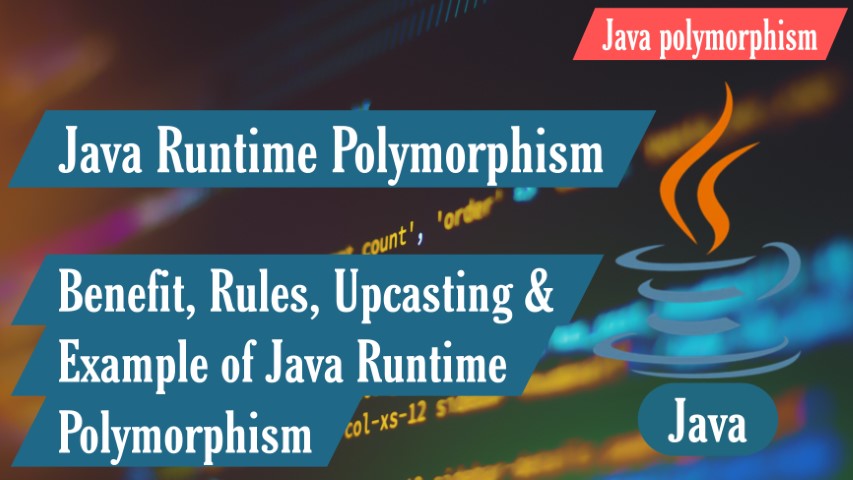 Java-Runtime-polymorphism